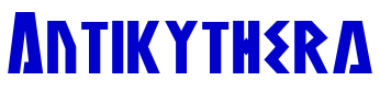 Antikythera الخط