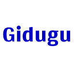 Gidugu الخط