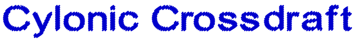 Cylonic Crossdraft الخط