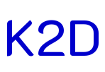 K2D الخط