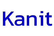 Kanit الخط